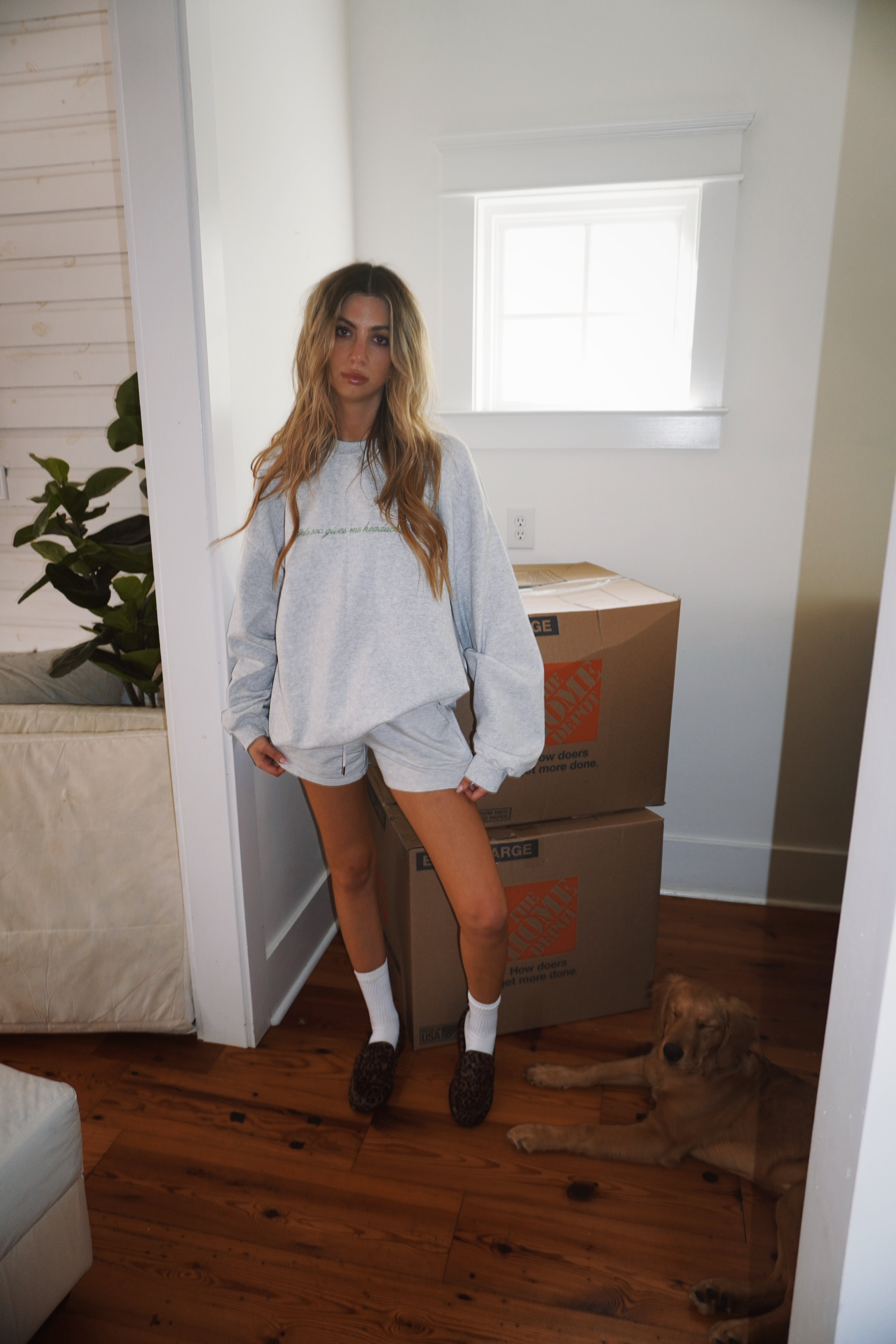 Triple Sec Gives Me Headaches- Unisex Heavy Blend Crewneck Sweatshirt